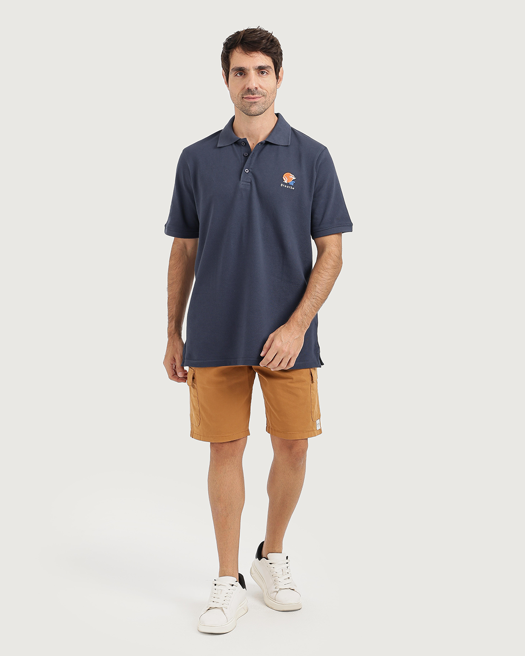 Jacquard Polo Short Set