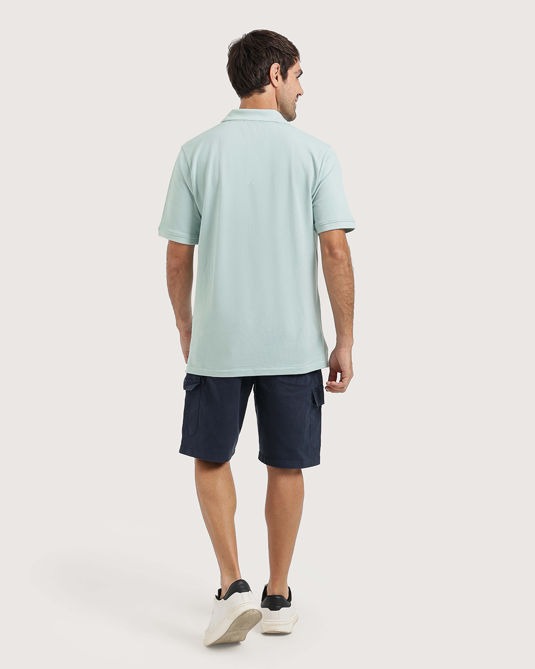 Jacquard Polo Short Set