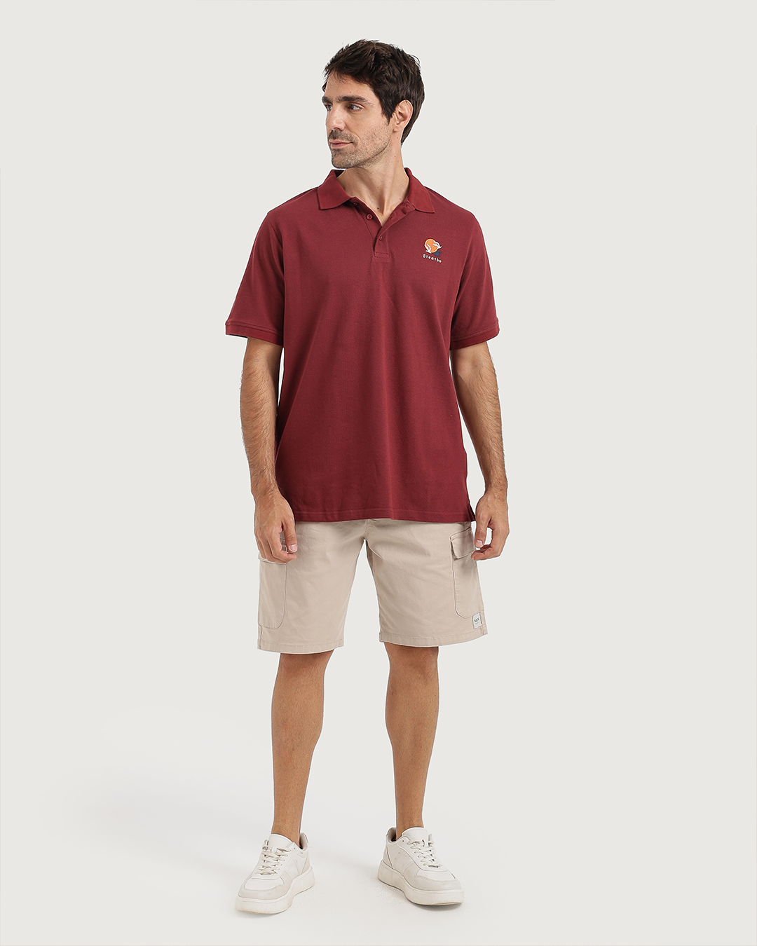 Jacquard Polo Short Set