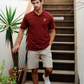 Jacquard Polo Short Set