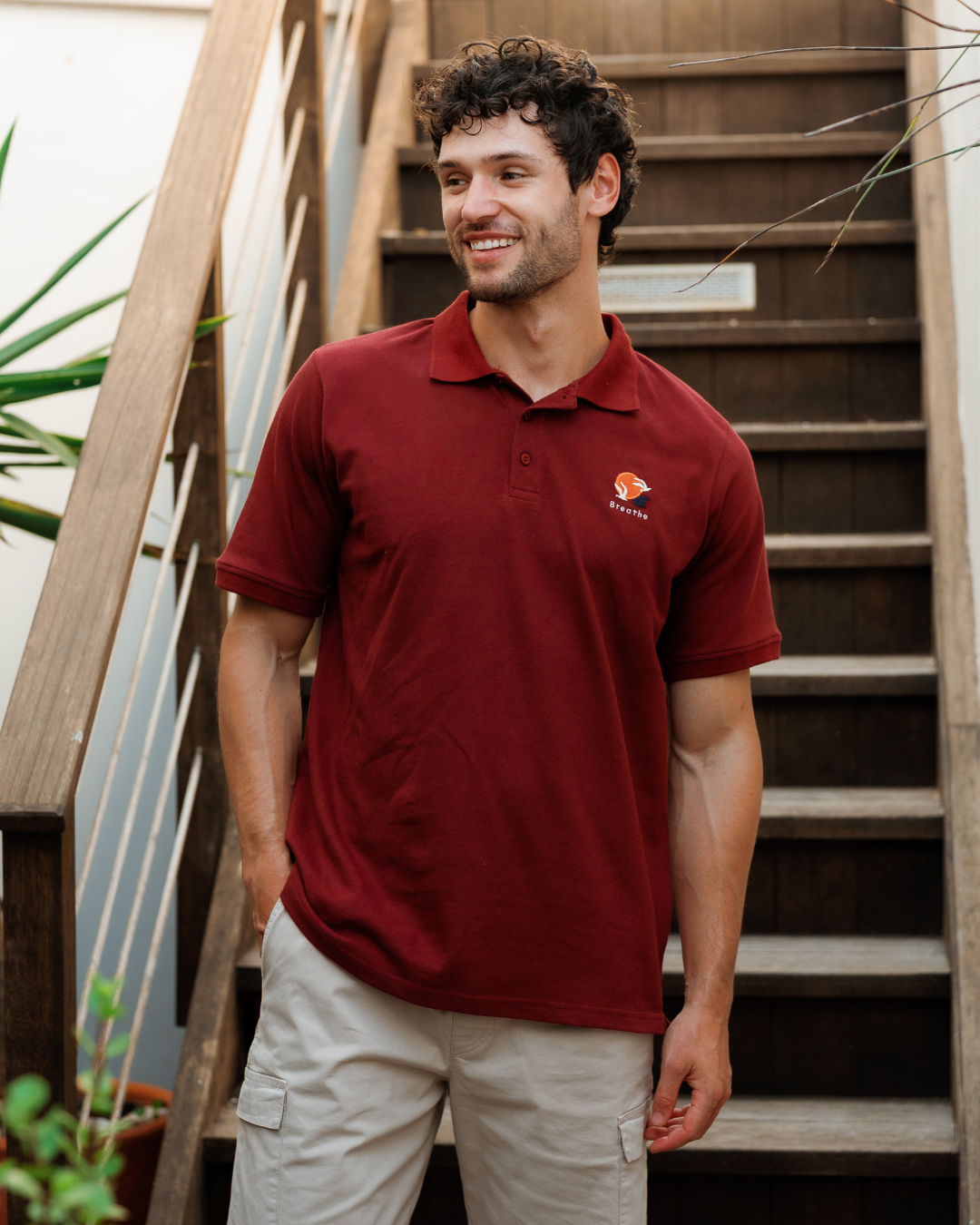 Jacquard Polo Short Set