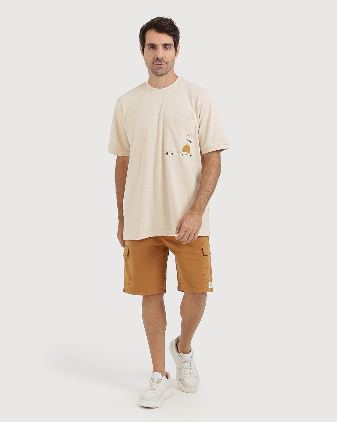 طقم رجالي تيشرت بيكيه