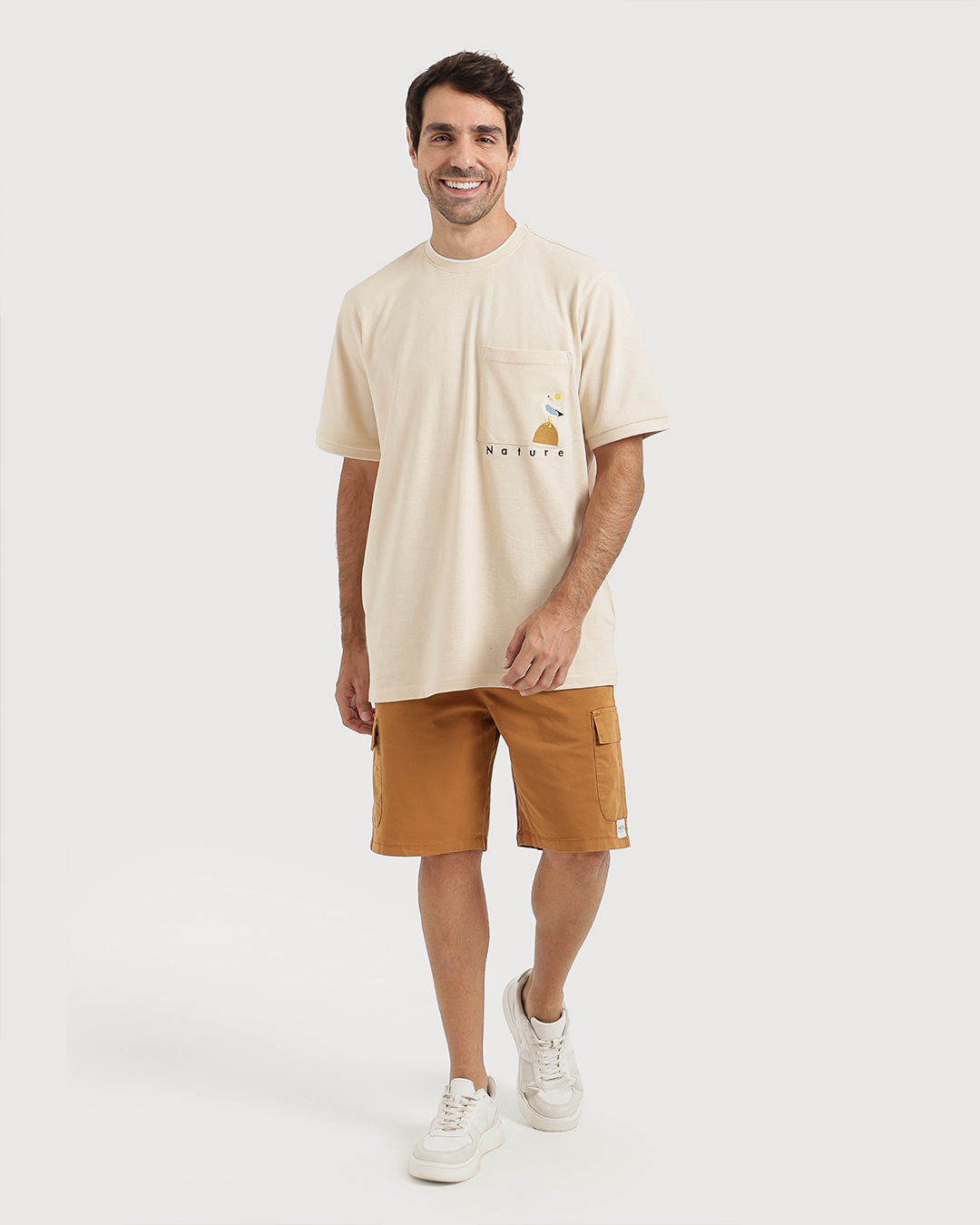 طقم رجالي تيشرت بيكيه