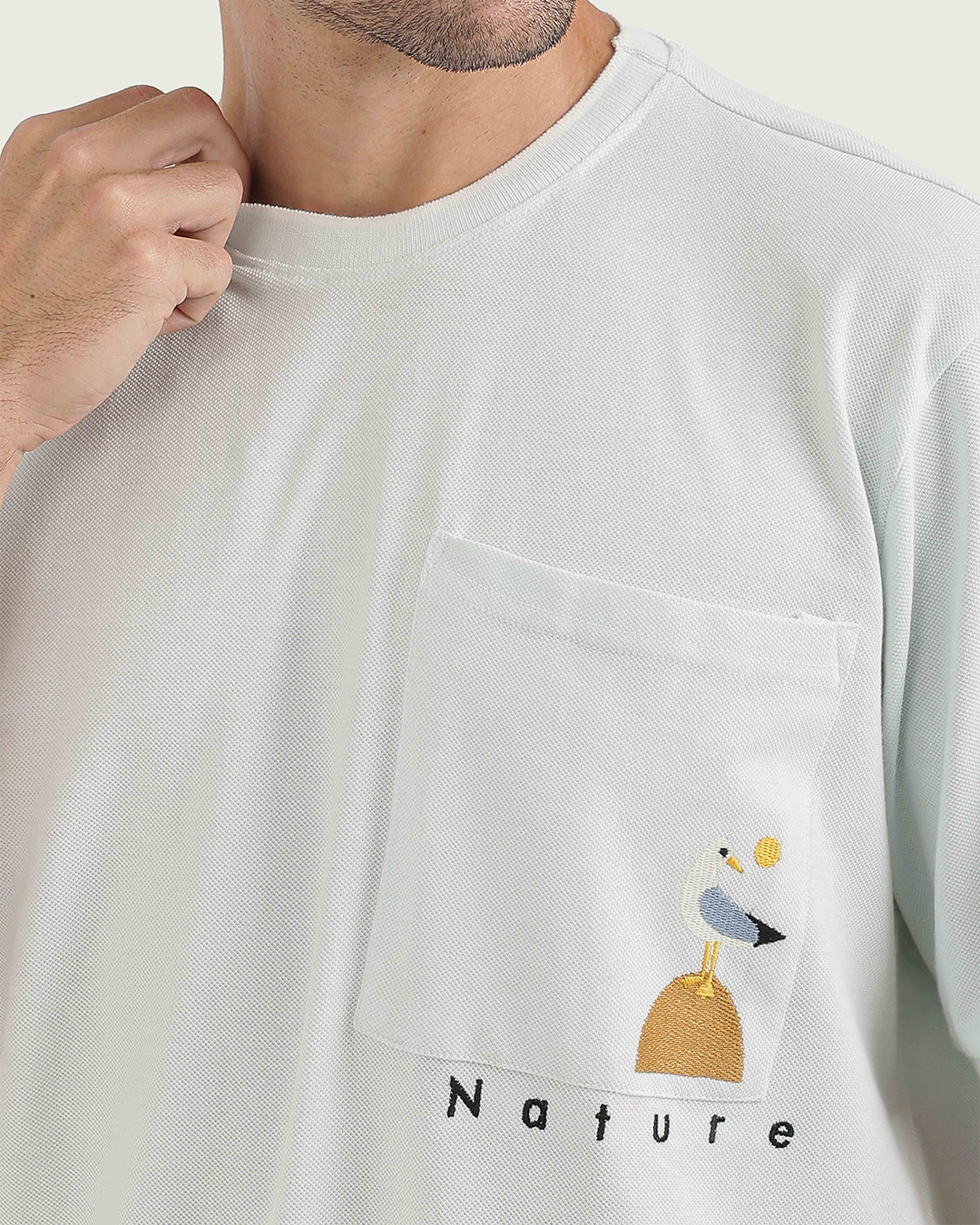 طقم رجالي تيشرت بيكيه