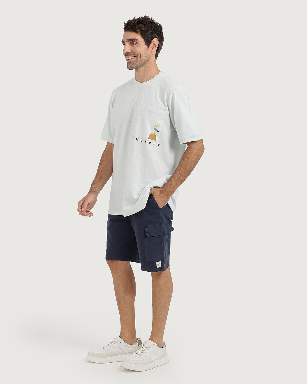 طقم رجالي تيشرت بيكيه