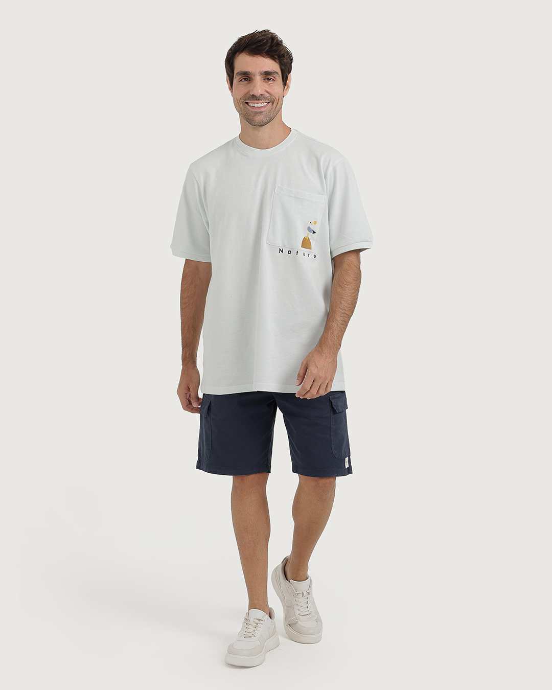 طقم رجالي تيشرت بيكيه