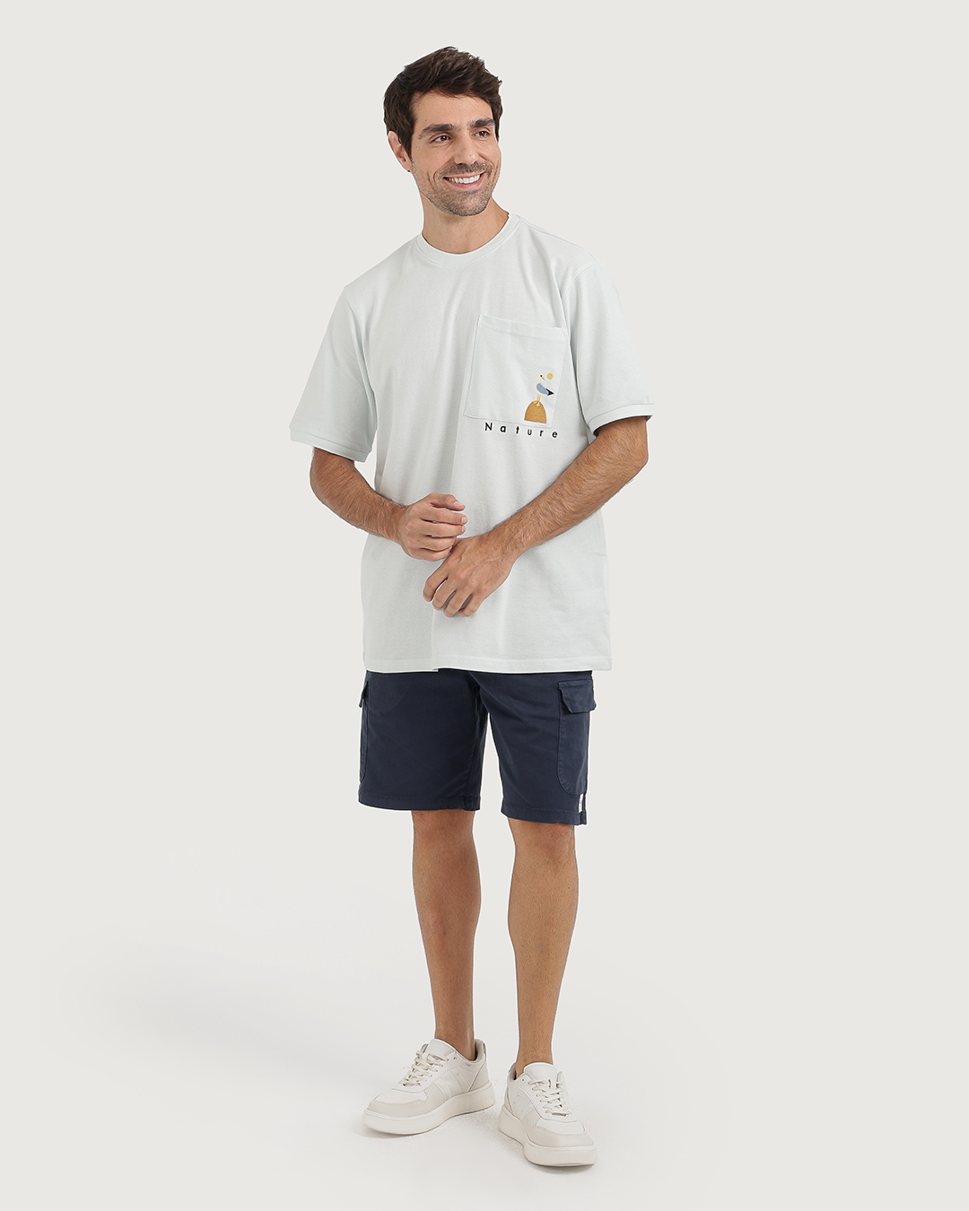 طقم رجالي تيشرت بيكيه