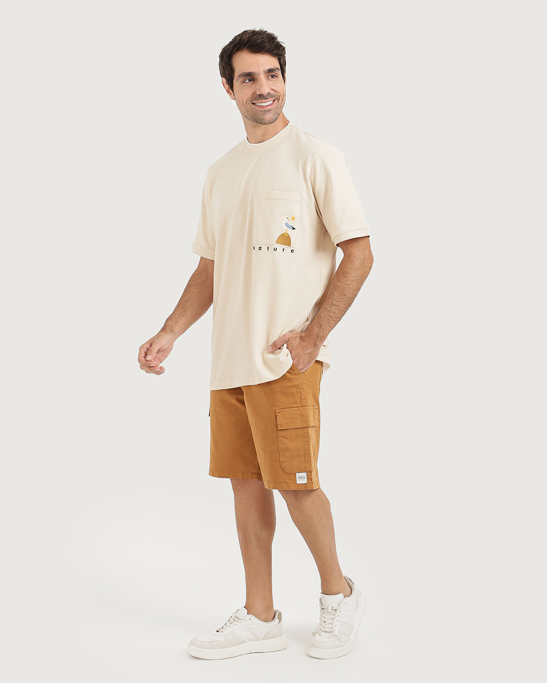 طقم رجالي تيشرت بيكيه