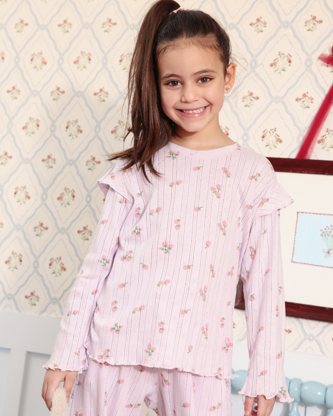 بيجاما كُم و بنطلون انتيرلوك