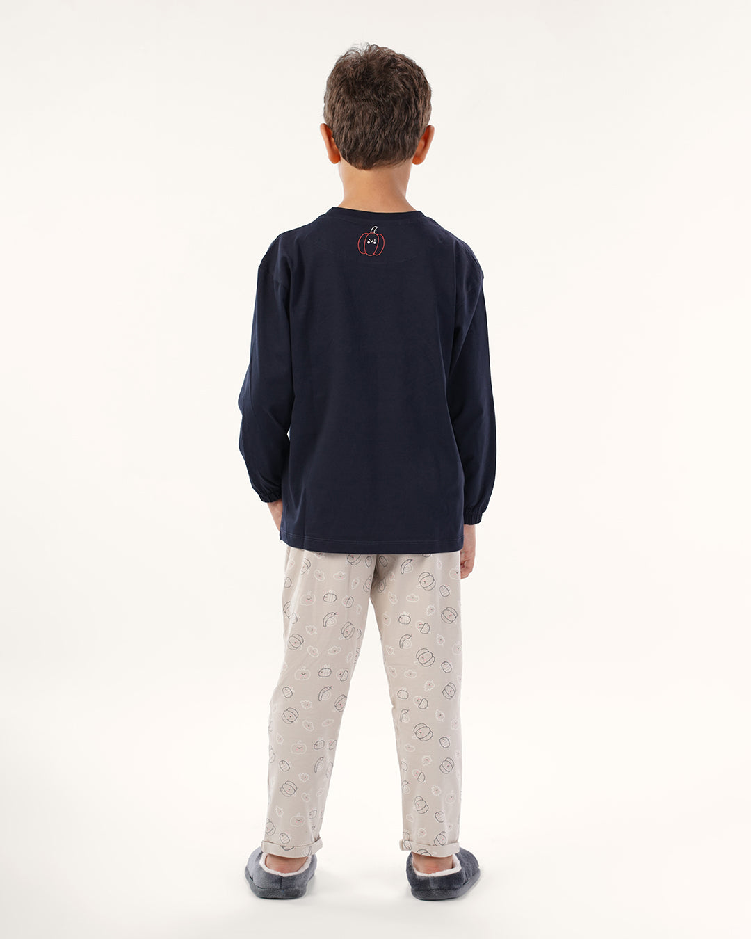 بيجاما بنطلون قطن و توب بكم اهلا ب الخريف