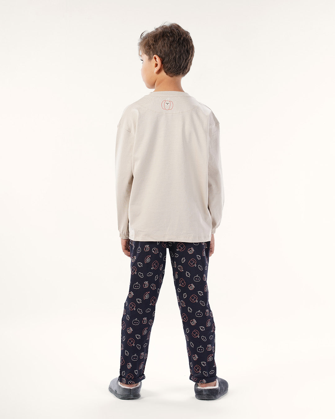 بيجاما بنطلون قطن و توب بكم اهلا ب الخريف