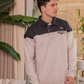 PEAK GALVANI Men's Pajamas with a collar and buttons on the chest and plain pants
