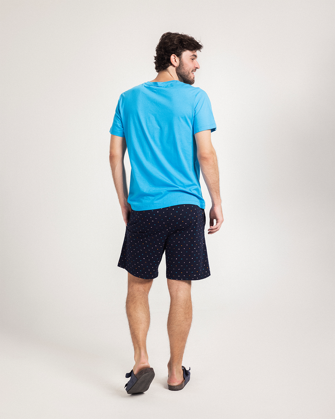 بيجاما رجالي شورت مطبوع