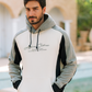 SPORT WEAR Men's hooded pajamas with pockets and chest print