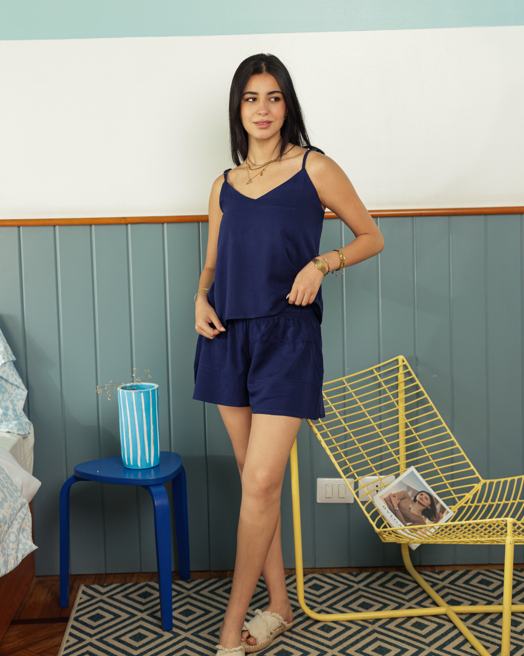 بيجاما حريمي حمالة و شورت