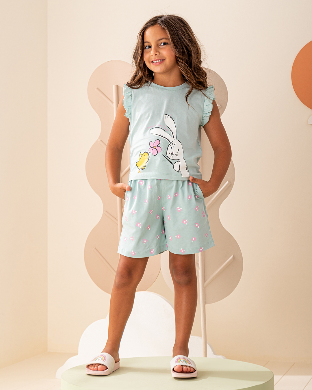 بيجاما شورت قطن الأصدقاء المُقربين