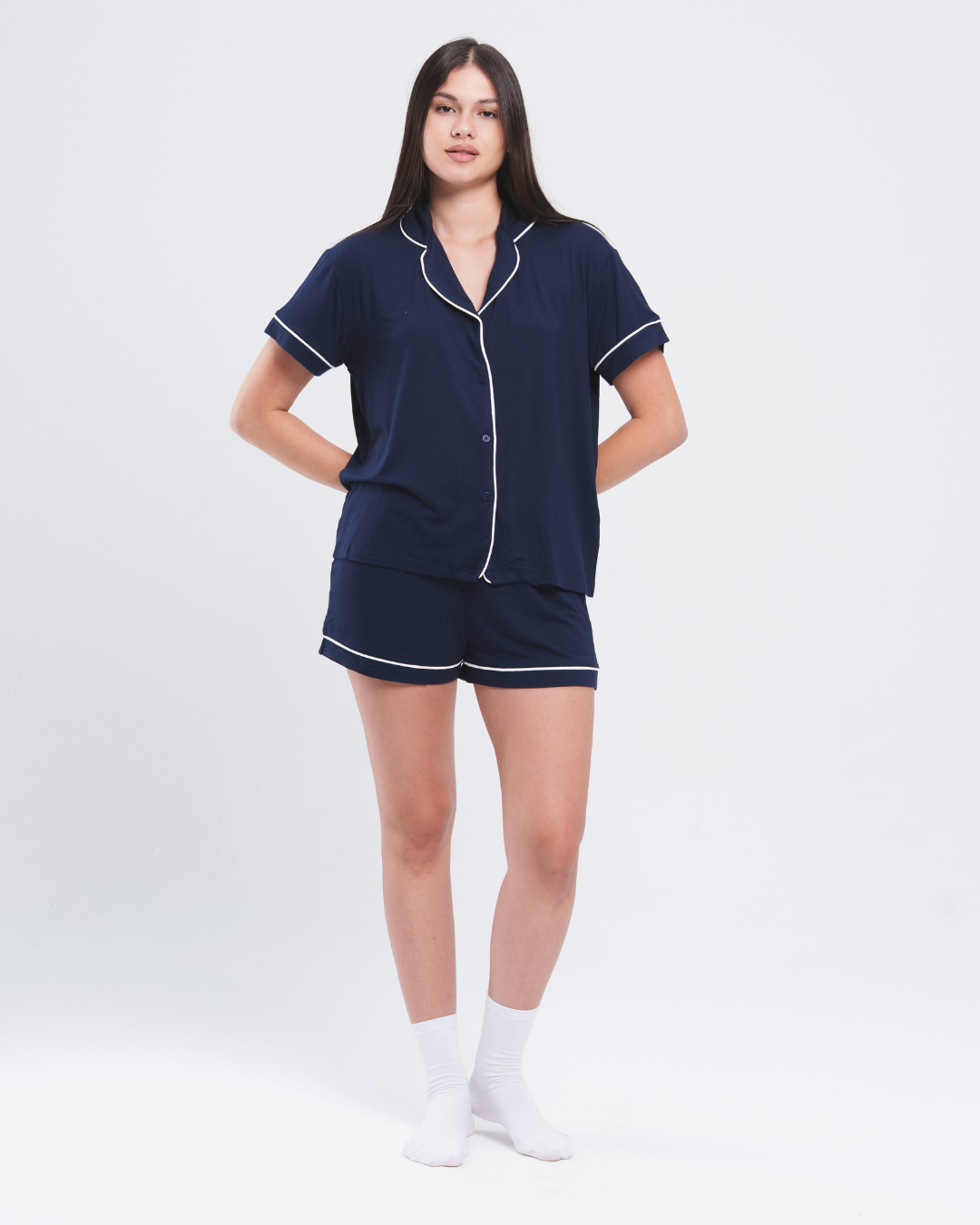 بيجاما حريمي كلاسيك بشورت