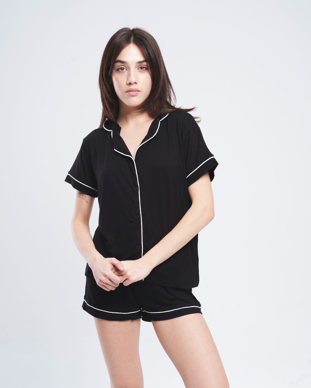 بيجاما حريمي كلاسيك بشورت