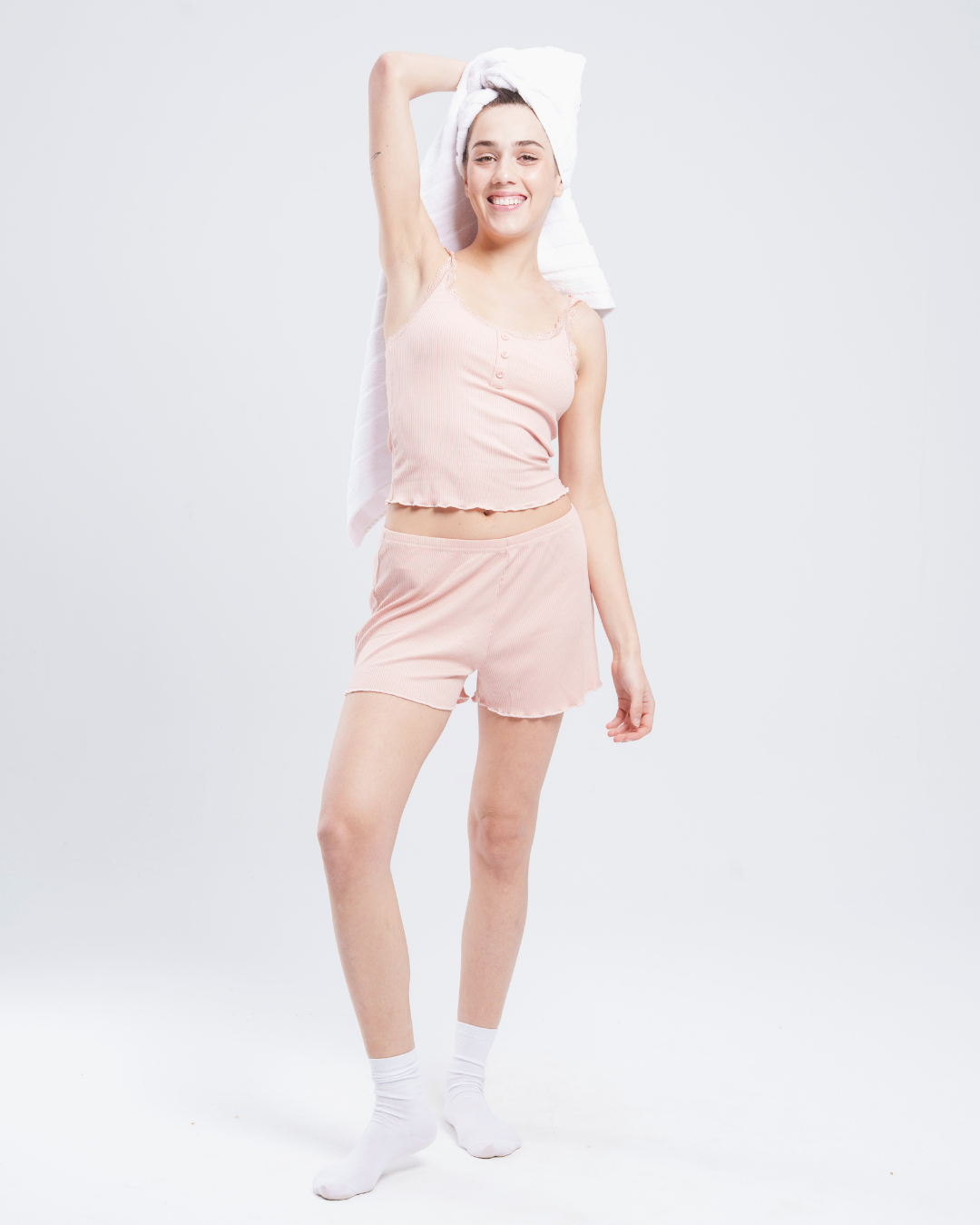 بيجاما حريمي توب بدانتل