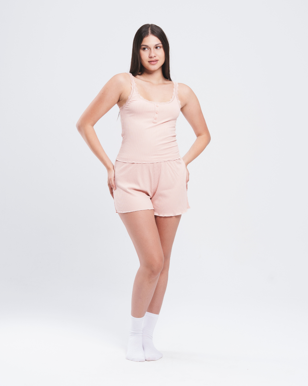 بيجاما حريمي توب بدانتل