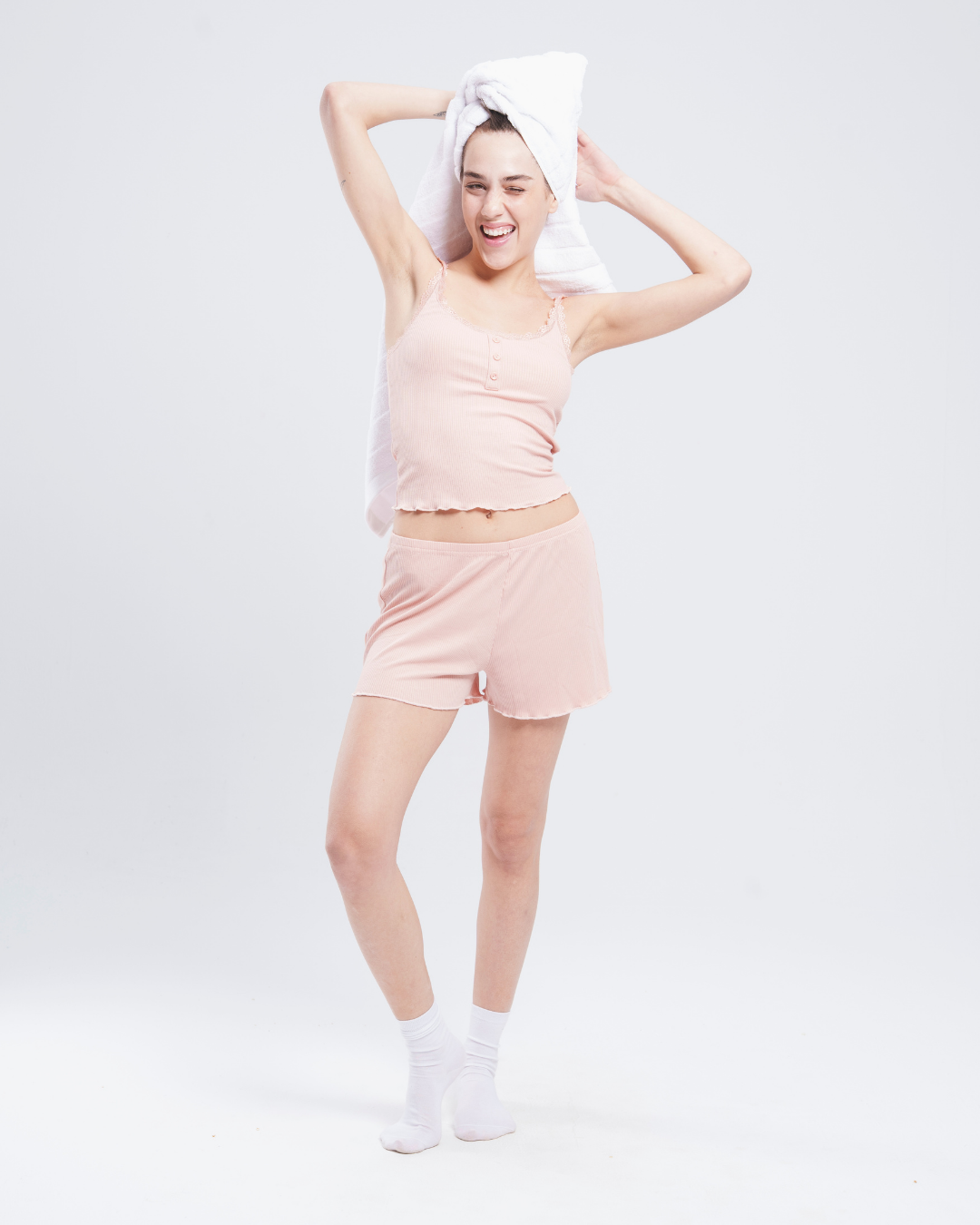 بيجاما حريمي توب بدانتل