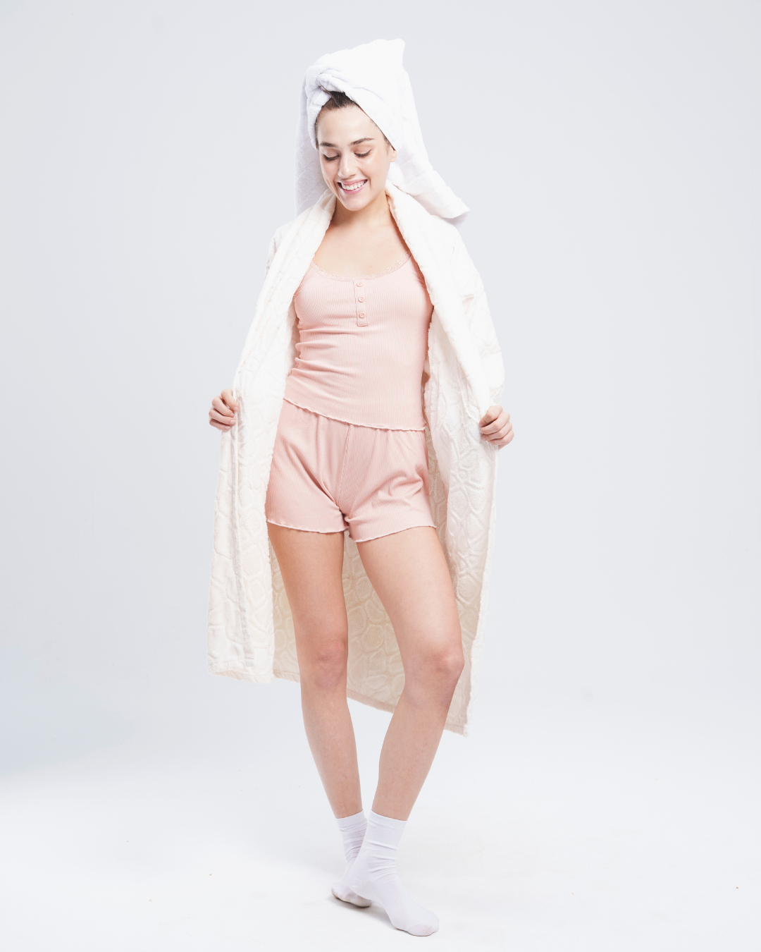 بيجاما حريمي توب بدانتل