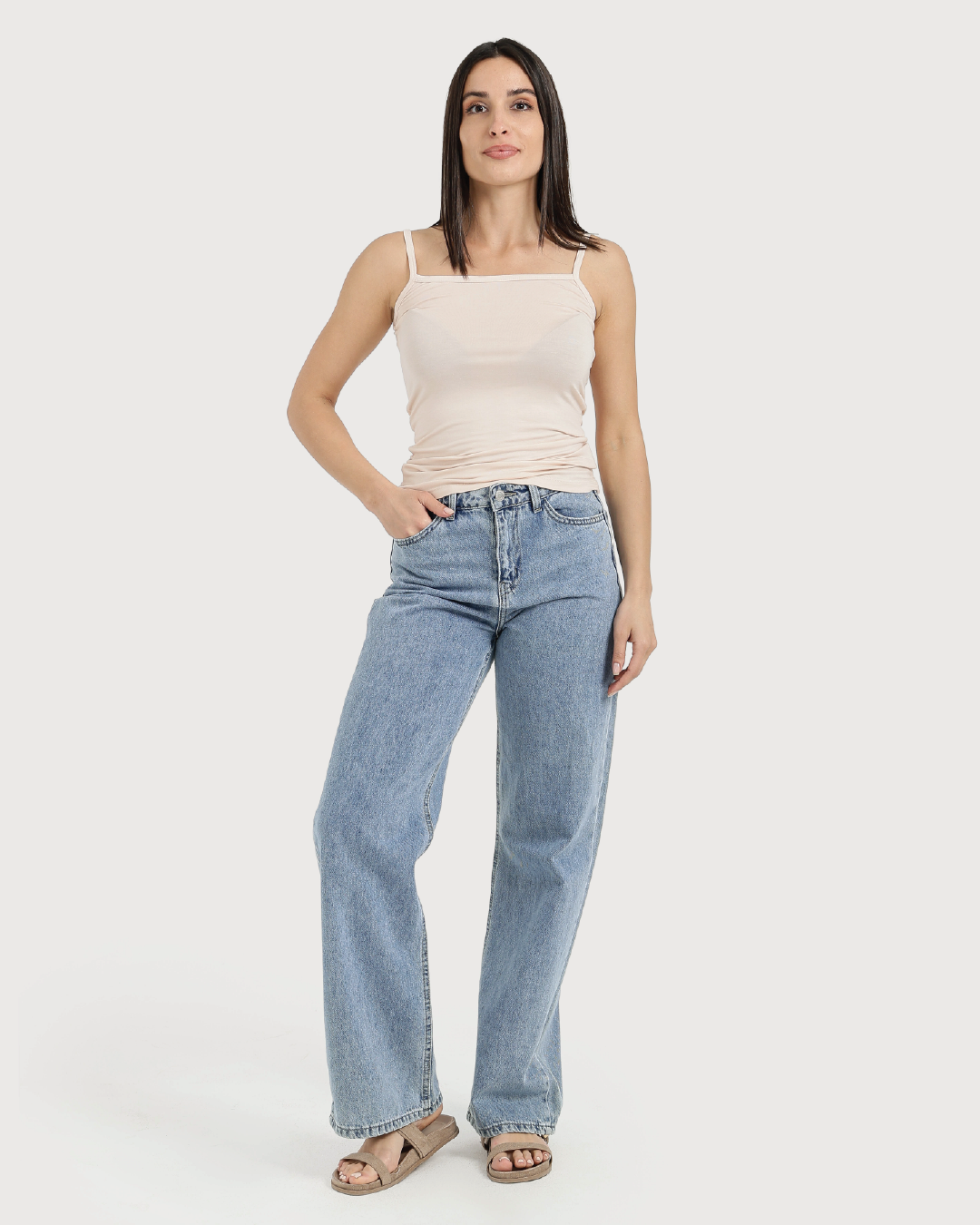 توب حريمي حماله فسكوز ليكرا