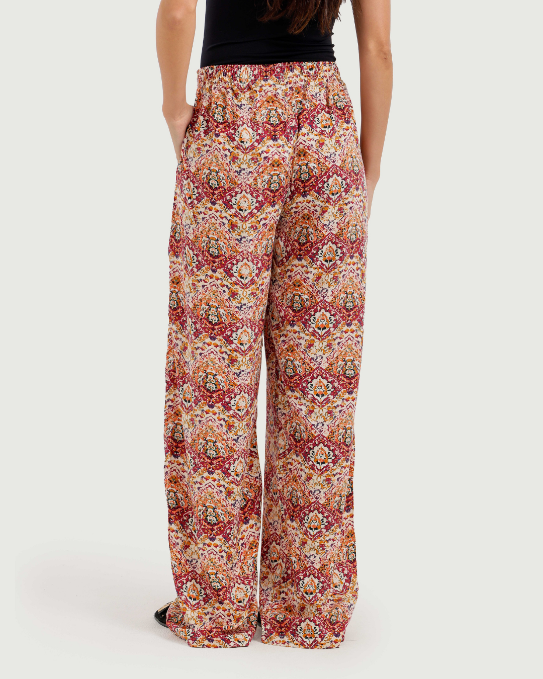 Printed Women's Viscose Pants