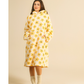 Enjoy Warmth in Big Yellow Flowers Wearable Blanket 