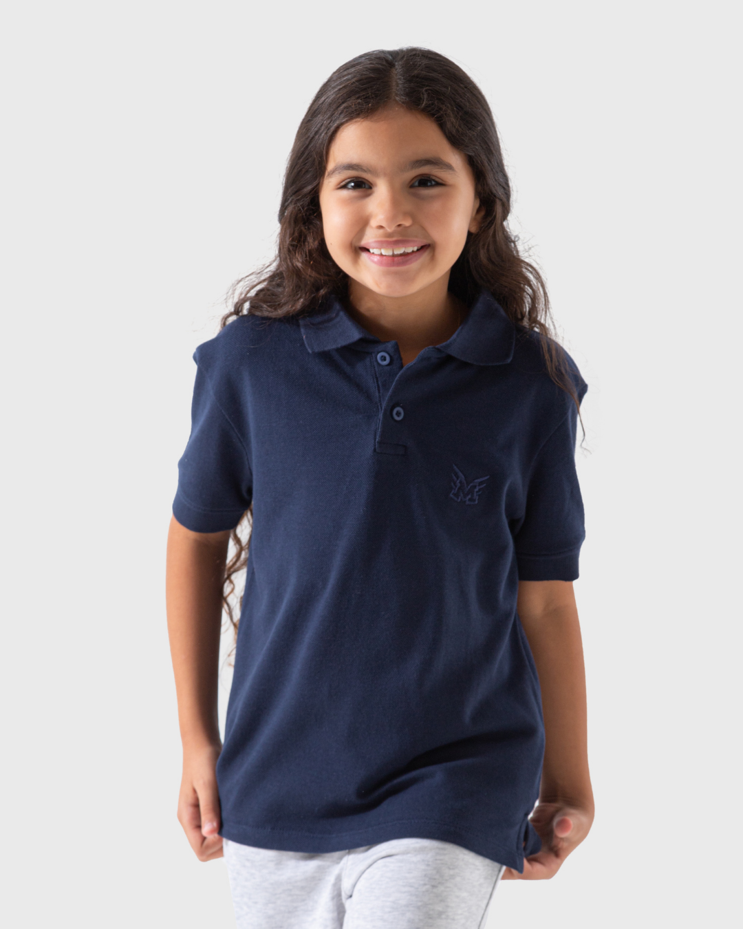 M تيشرت ساده بولو نص كم