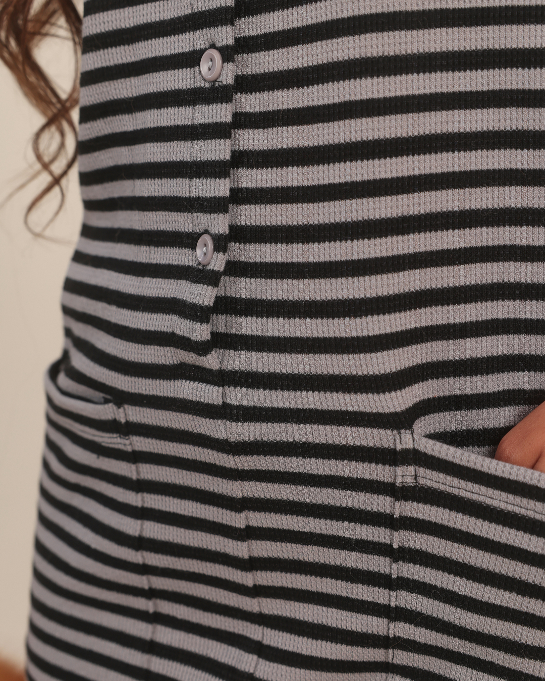Cool Girl Onesie in Stripe