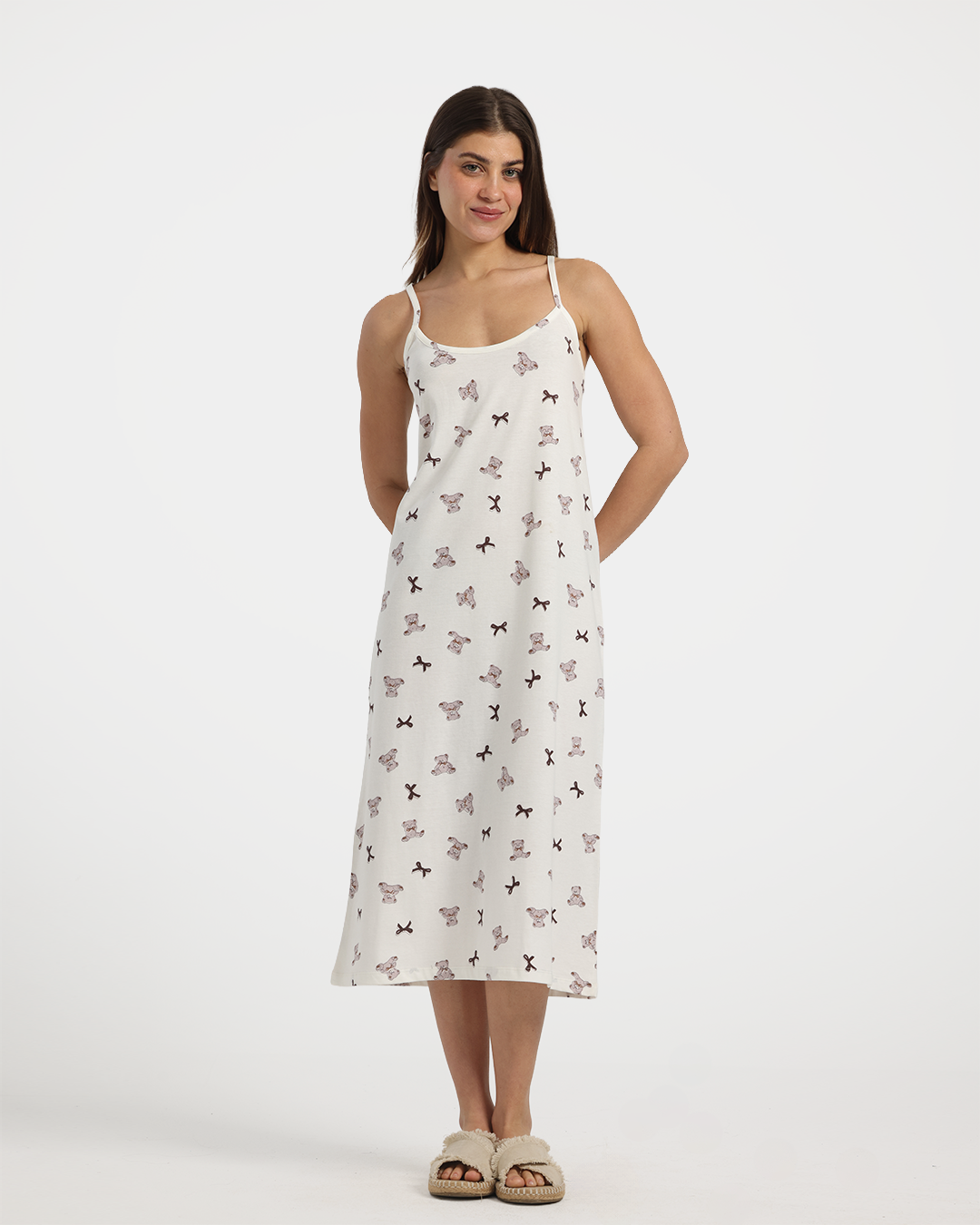 قميص نوم حريمي حمالات