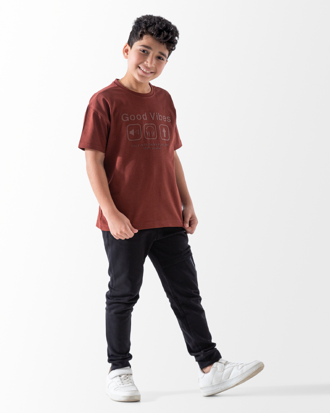 good vibes بيجاما اولادي كبير