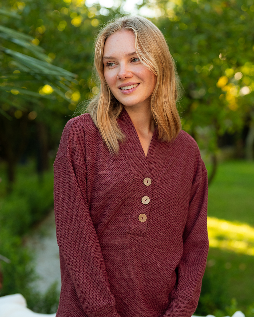 طقم جاكارد خروج بجيب و زراير