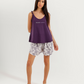 Women's Printed Cashmere Shorts Pajama Set