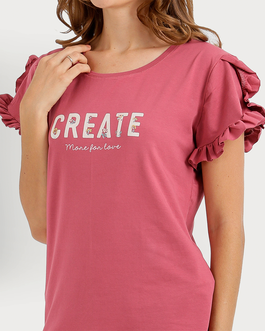 Women's Printed Pentacore Pajama Set