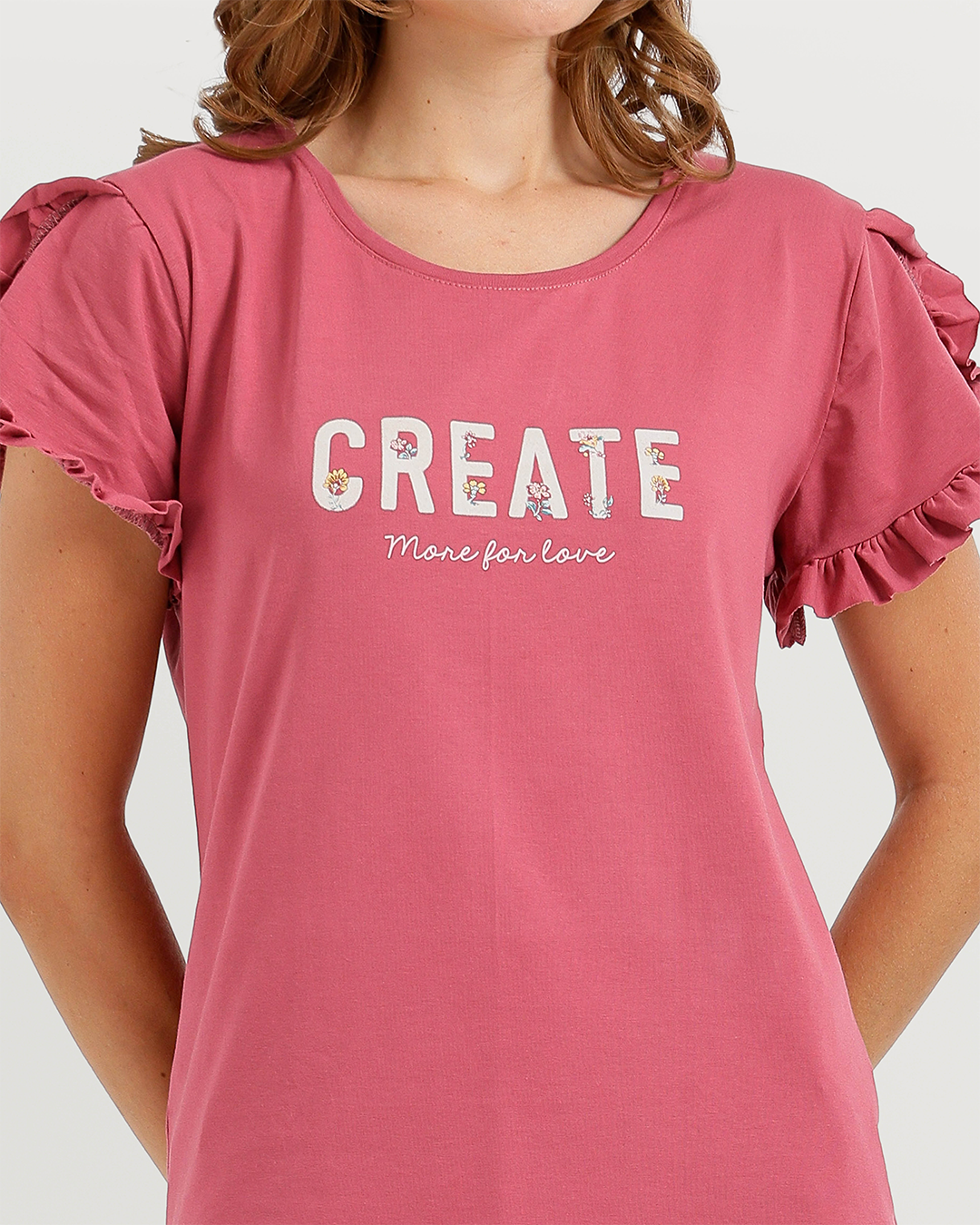 Women's Printed Pentacore Pajama Set