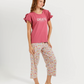 Women's Printed Pentacore Pajama Set