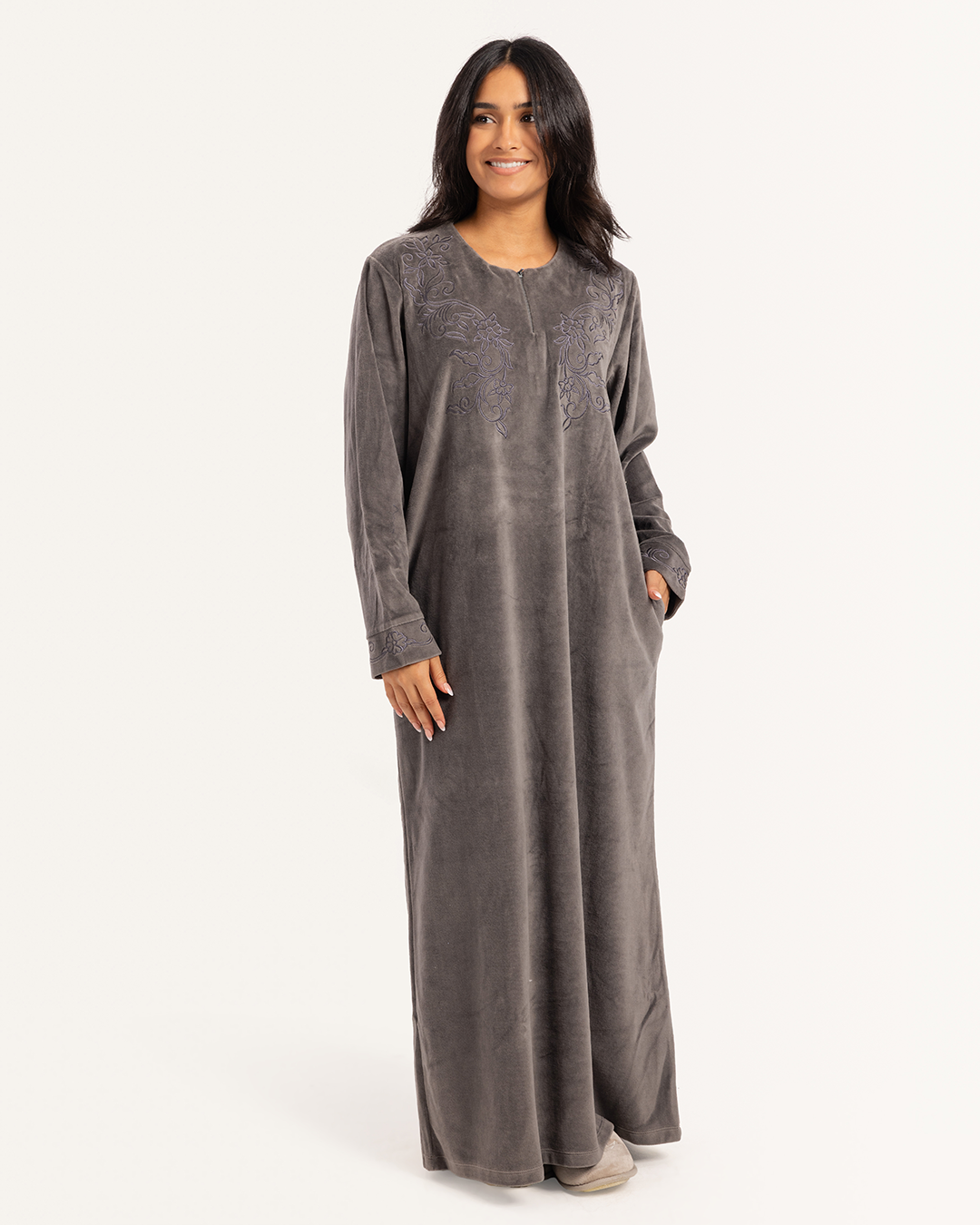 جلابيه حريمي قطيفة