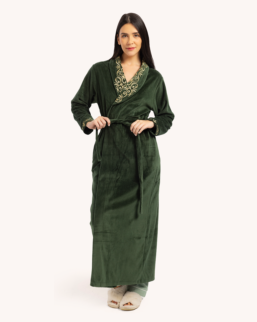 روب حريمي كول شال قطيفة