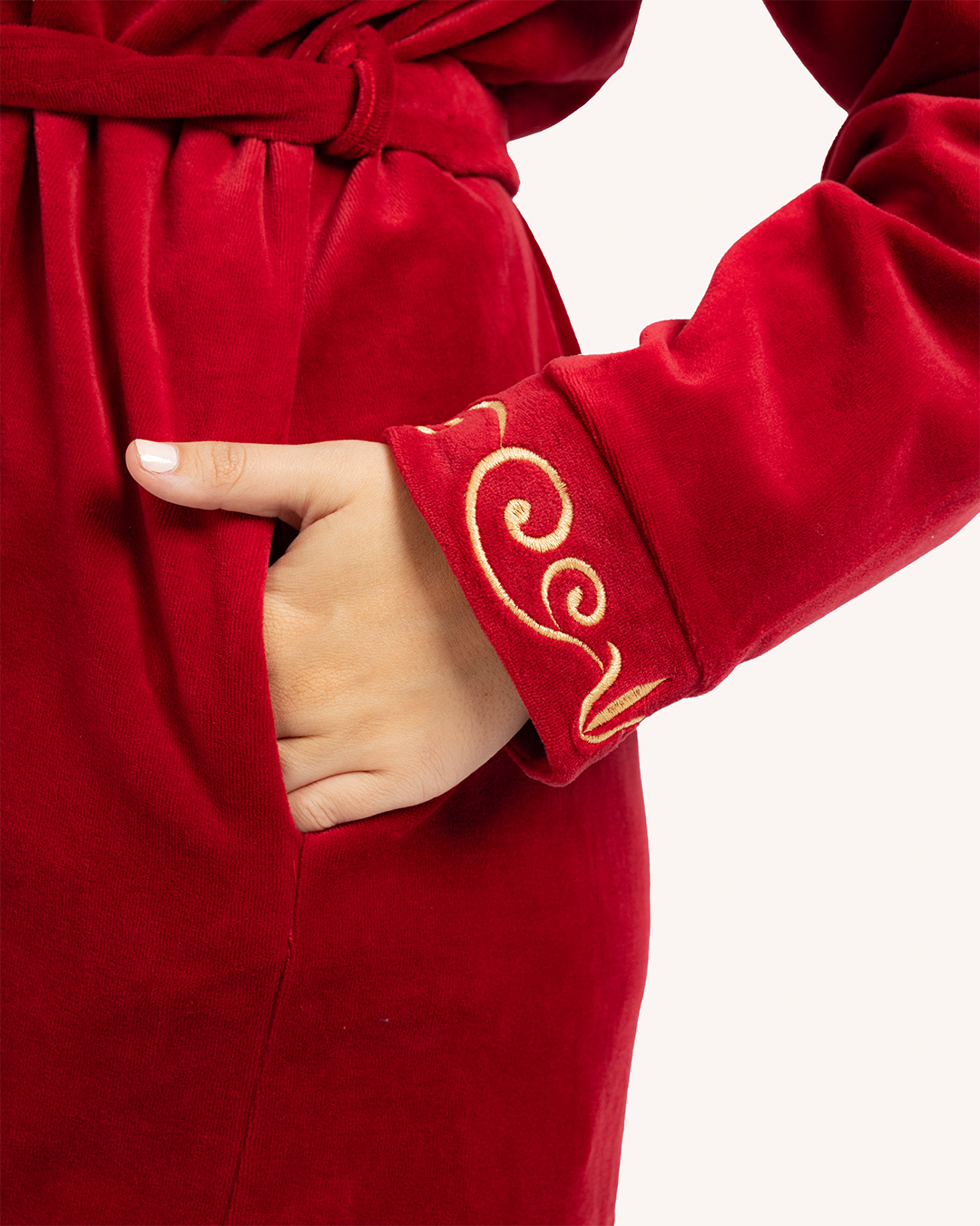 روب حريمي كول شال قطيفة