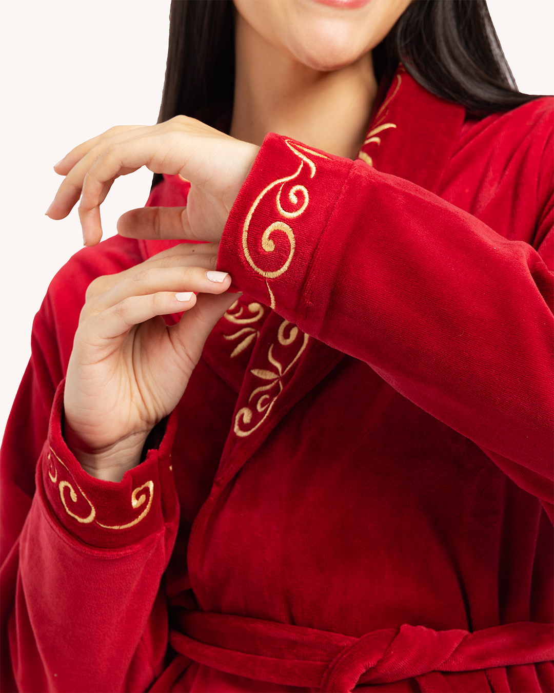 روب حريمي كول شال قطيفة