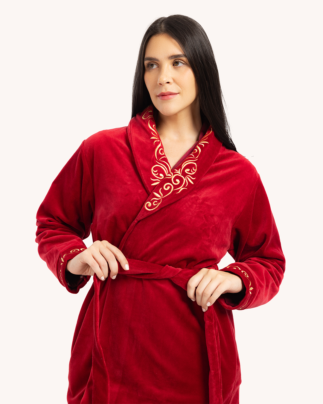 روب حريمي كول شال قطيفة