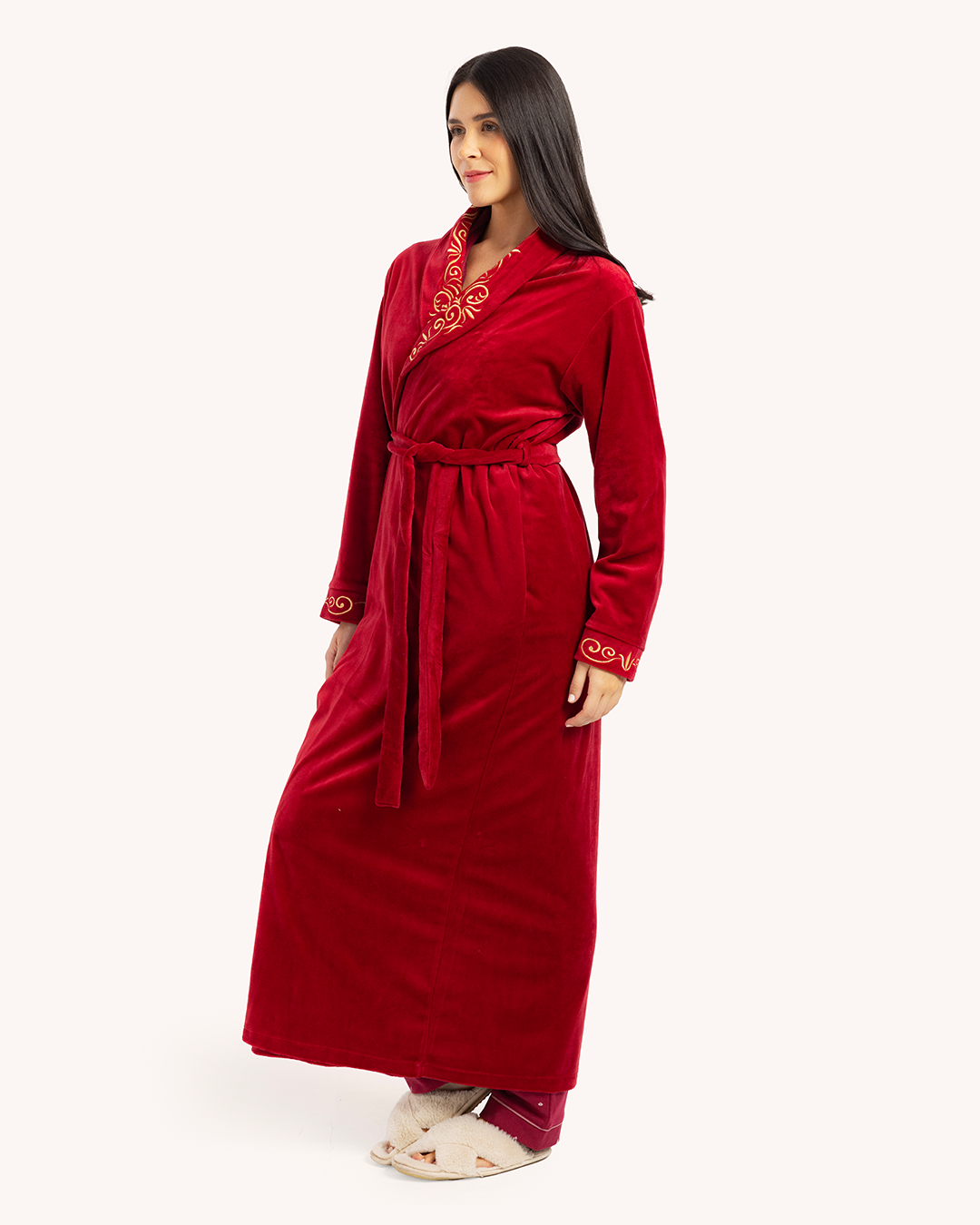 روب حريمي كول شال قطيفة