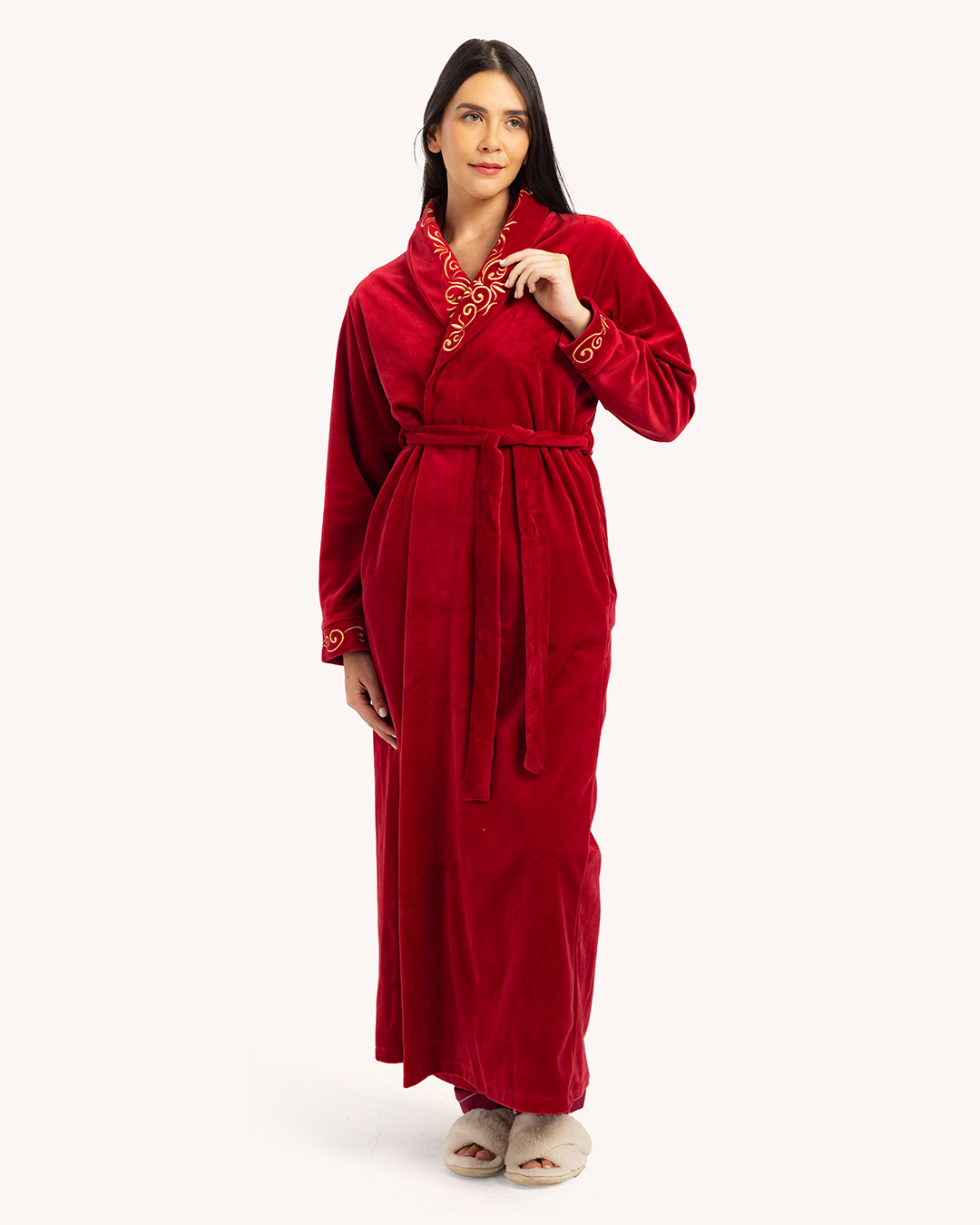 روب حريمي كول شال قطيفة