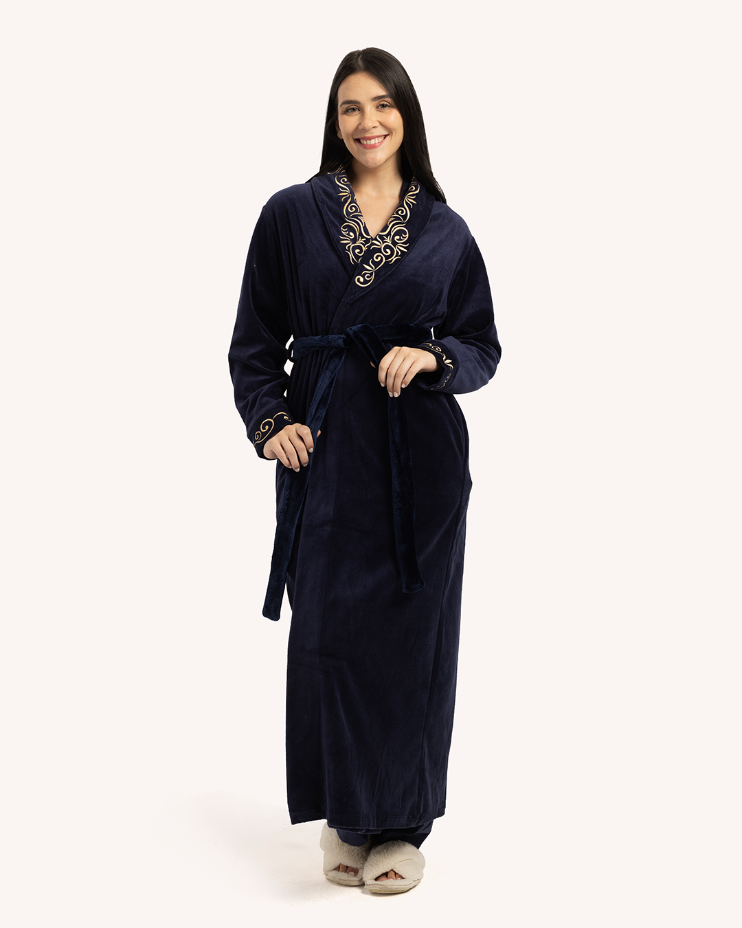 روب حريمي كول شال قطيفة