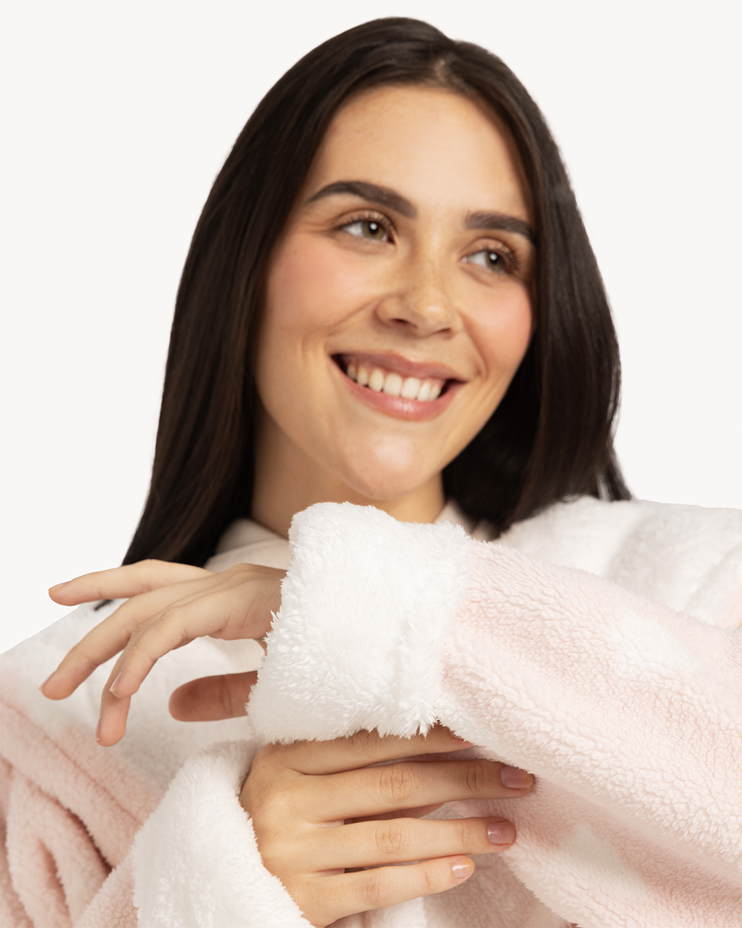 روب  أشجار الكريسماس الوردية