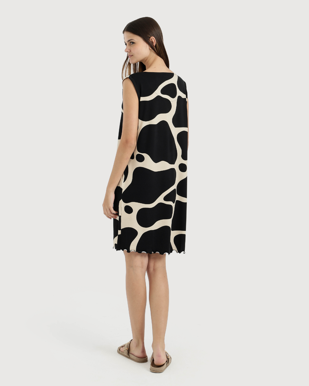 قميص حريمى V كت طباعه