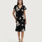 Women's V-Neck Half Sleeve Floral Camisole