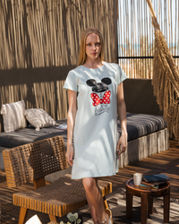 Minnie and mickey  قميص نوم حريمي